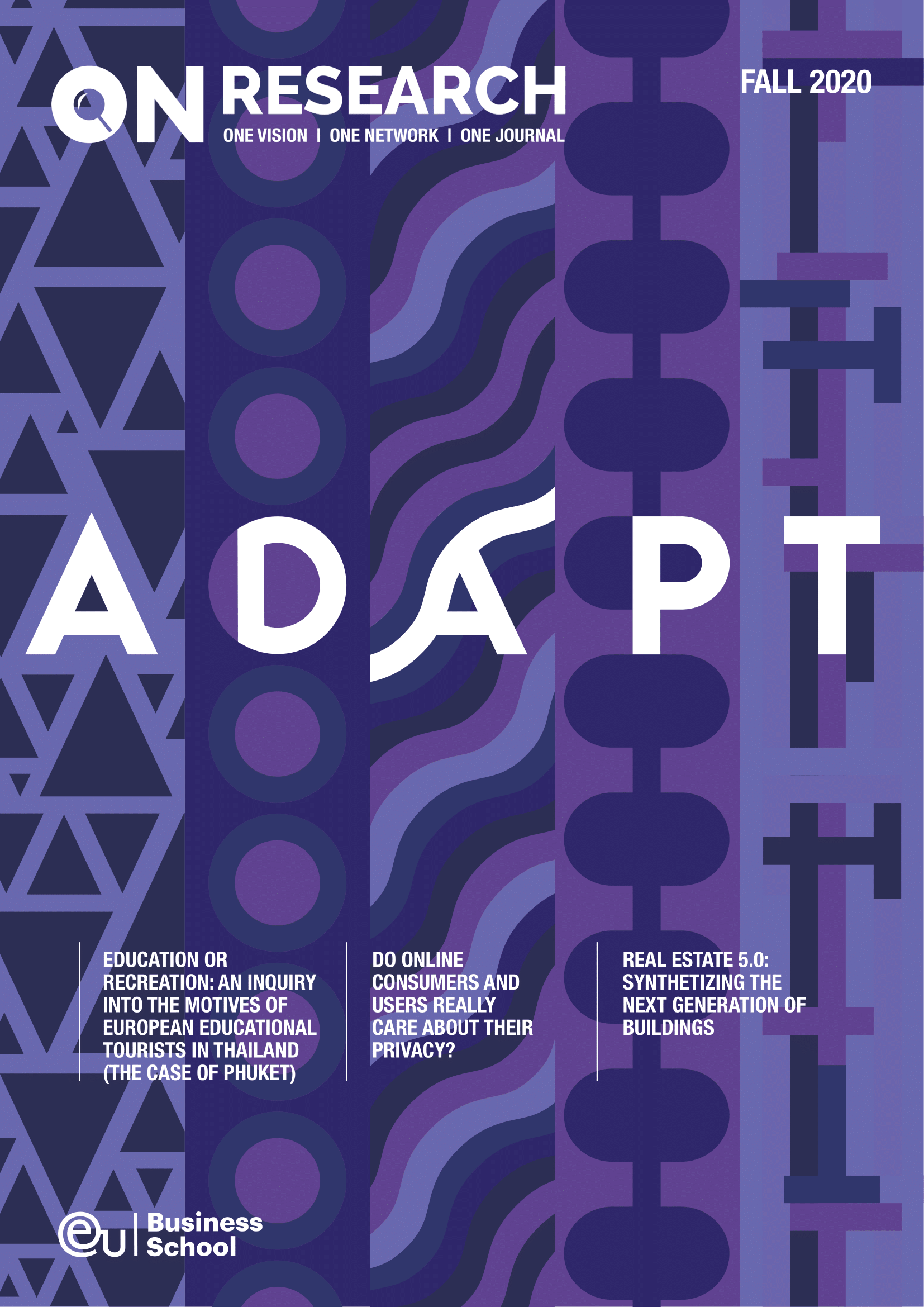 ONResearch Issue 5 <br>FALL 20 FIFTH ISSUE