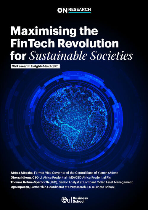 Maximising the FinTech Revolution for Sustainable Societies